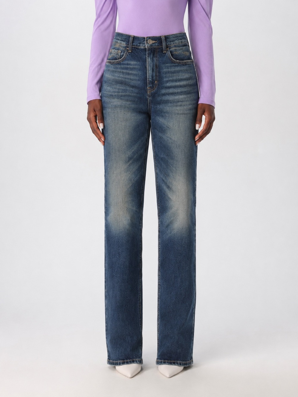 Liu Jo Straight Leg Jeans Dark Wash Denim Women’s Size 27 NWOT